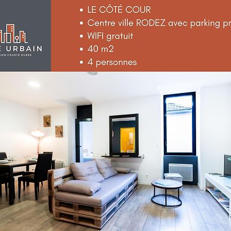 Le Cote Cour Apartment Rodez Exterior foto