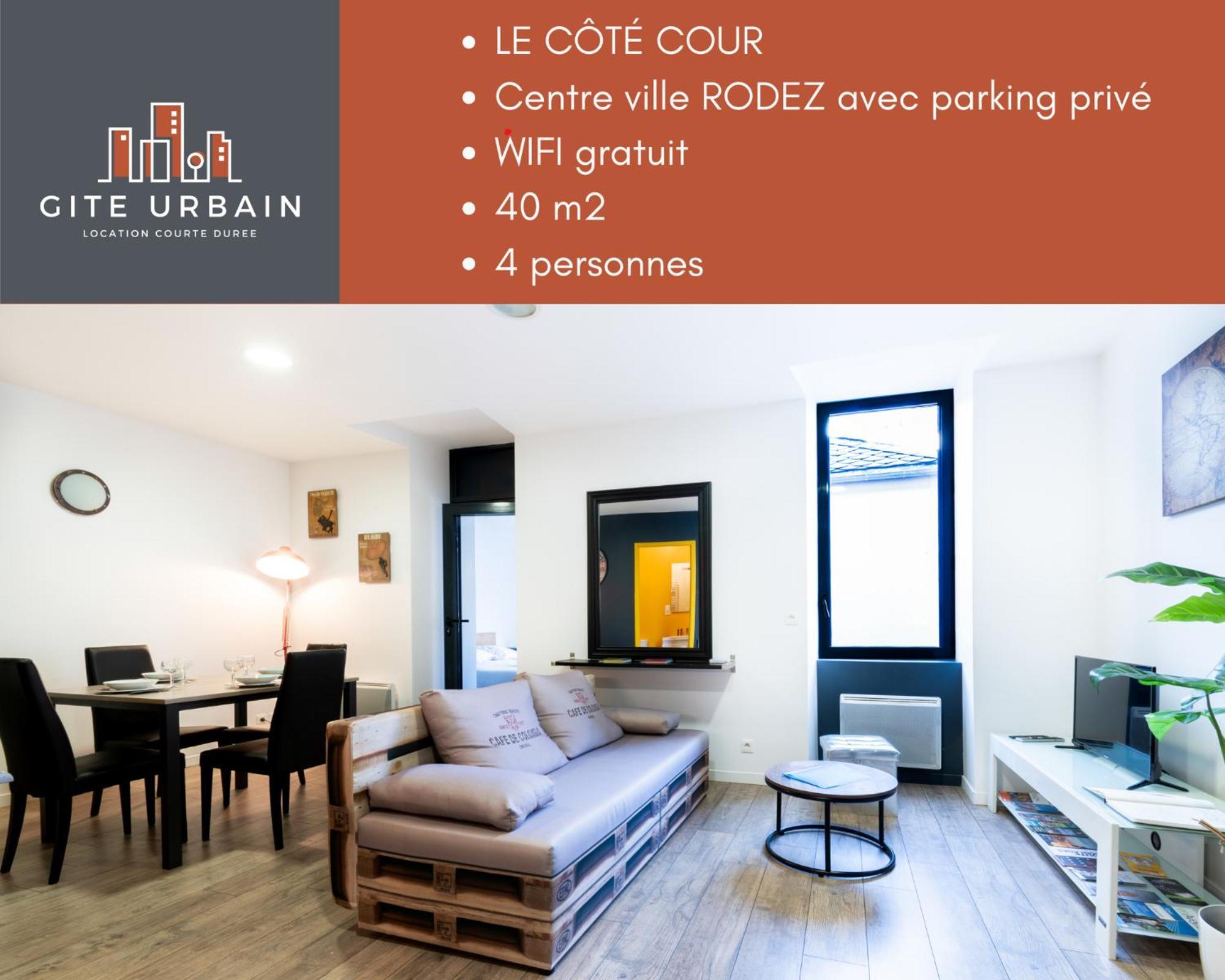 Le Cote Cour Apartment Rodez Exterior foto